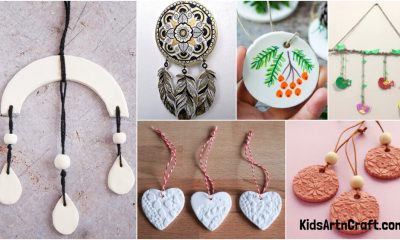 Beautiful Air Dry Clay Wall Ornaments Featured Image