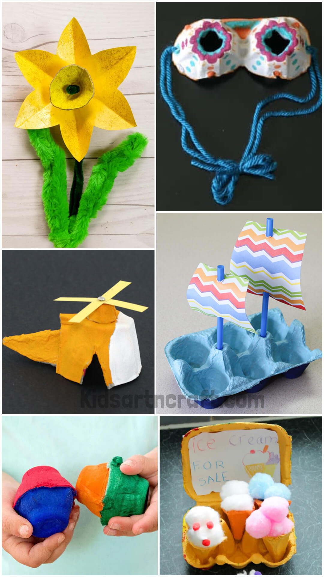 Beautiful Egg Tray Craft Ideas For Kids