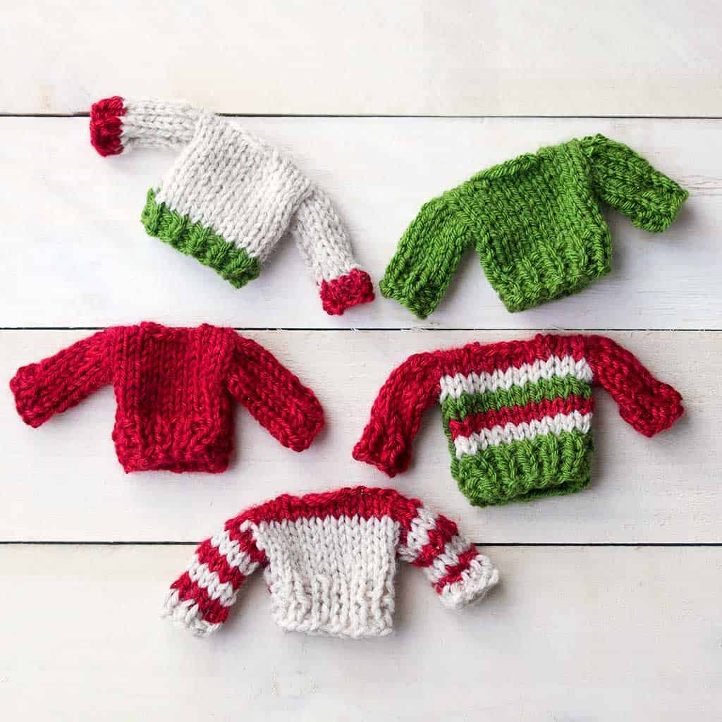 Christmas Sweater Knitting Pattern 
