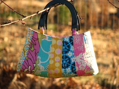 Colourful Handbag Easy DIY Craft : Fabric Craft Ideas To Make And Sell