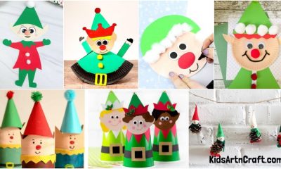 Easy Elf Crafts For Kids Featured Image
