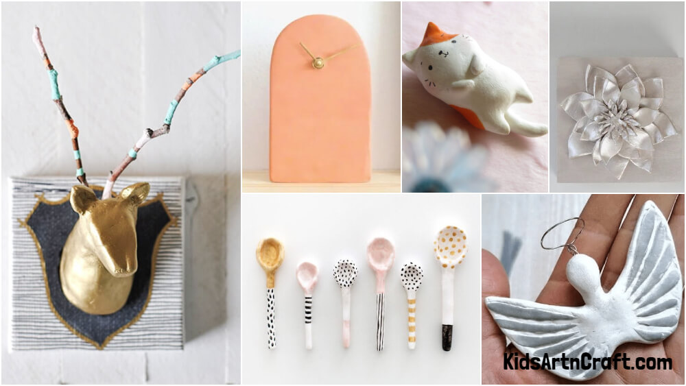 Easy To Make Air Dry Clay Ideas - Kids Art & Craft