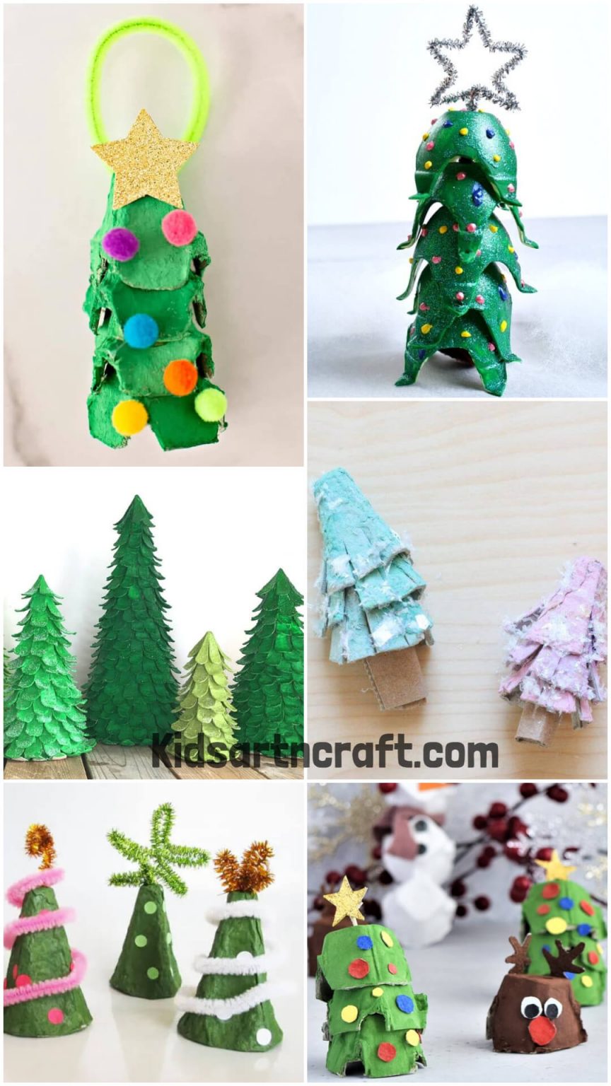 Egg Carton Tree Craft Ideas for Kids Kids Art & Craft