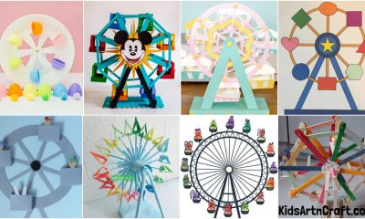 Ferris Wheel Art and Craft Ideas Featured Image