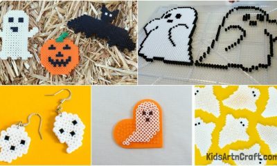 Ghost Perler Beads for a Fun