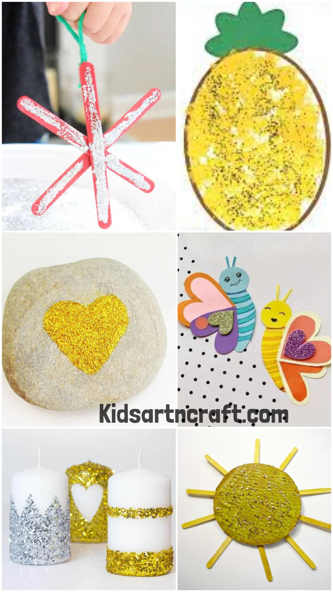 Glitter Crafts For Preschoolers