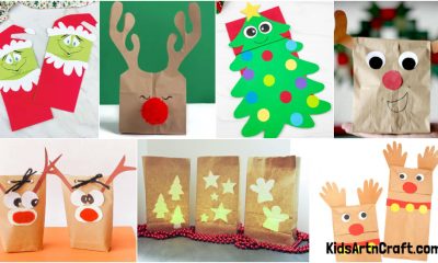 Paper Bag Crafts & Activities for Christmas Featured Image