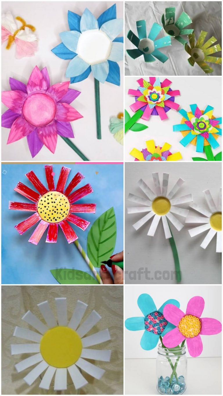 Paper Cup Flower Craft Ideas for Kids Kids Art & Craft