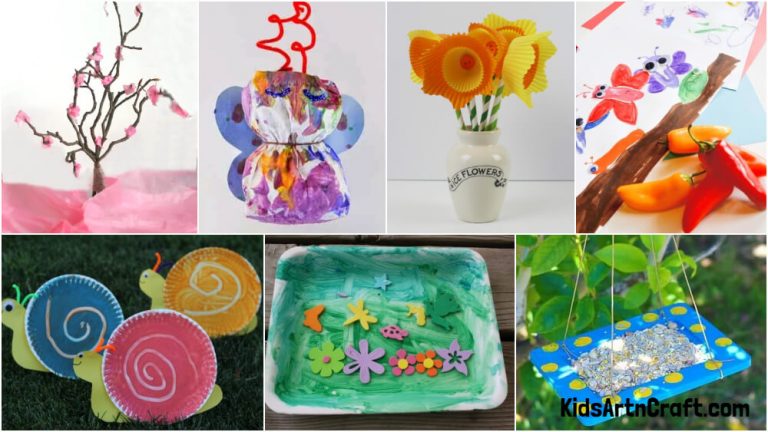 Spring Craft Ideas for Toddlers - Kids Art & Craft