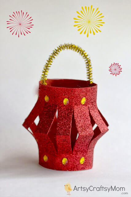Classroom decoration ideas for Diwali Super Pretty Lantern Craft For Diwali Decoration