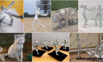 Tin Foil Art Sculpture Ideas Featured IMage