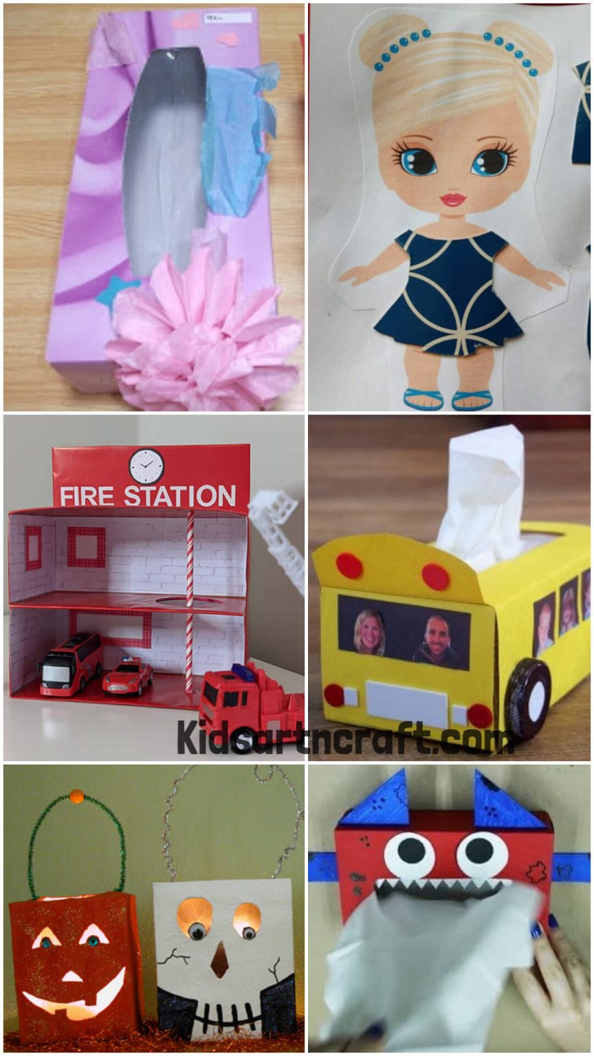 Tissue Box Art Ideas for Kids Kids Art & Craft