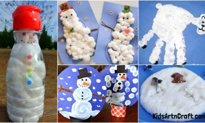Winter Craft Activities for Toddlers Featured Image
