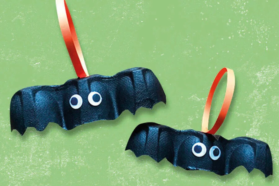 Adorable Bat Crafting Idea For Kids