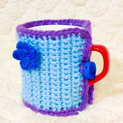 Adorable Coffee Crochet Mug For Gifting
