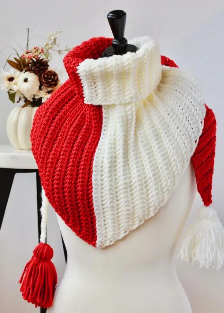Herringbone Crochet Cowl Patterns