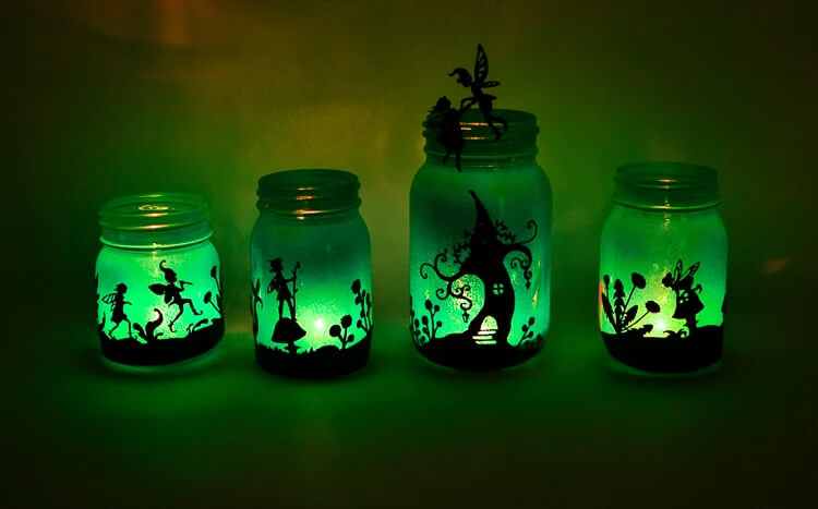 Adorable Fairy Tale Theme Lantern Art Idea