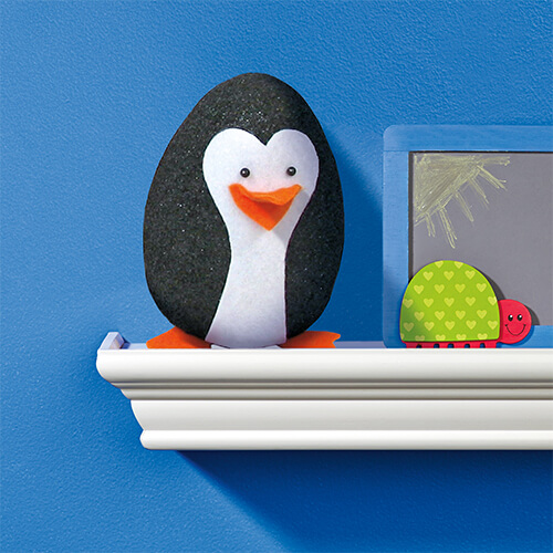 Adorable Penguin Craft Idea For Kindergartners With Styrofoam BallStyrofoam Balls Craft For Kindergartners
