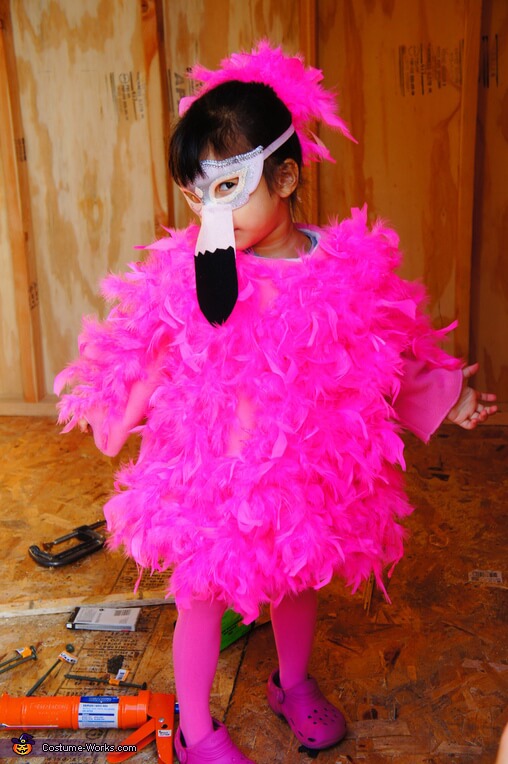 Adorable Pink Flamingo Costume Ideas For Kids Flamingo Costume DIY Ideas for Kids