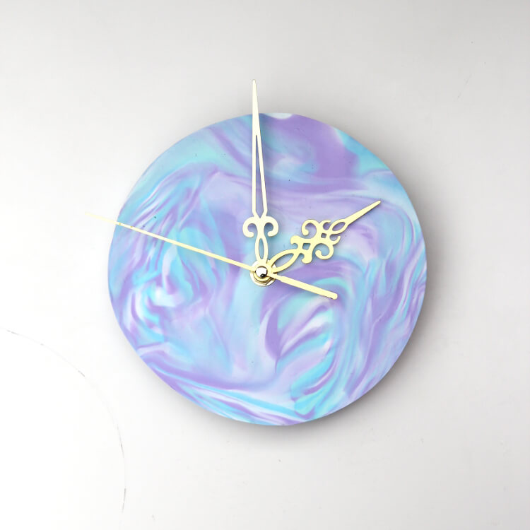 Adorable Polymer Clay Clock Crafting Idea