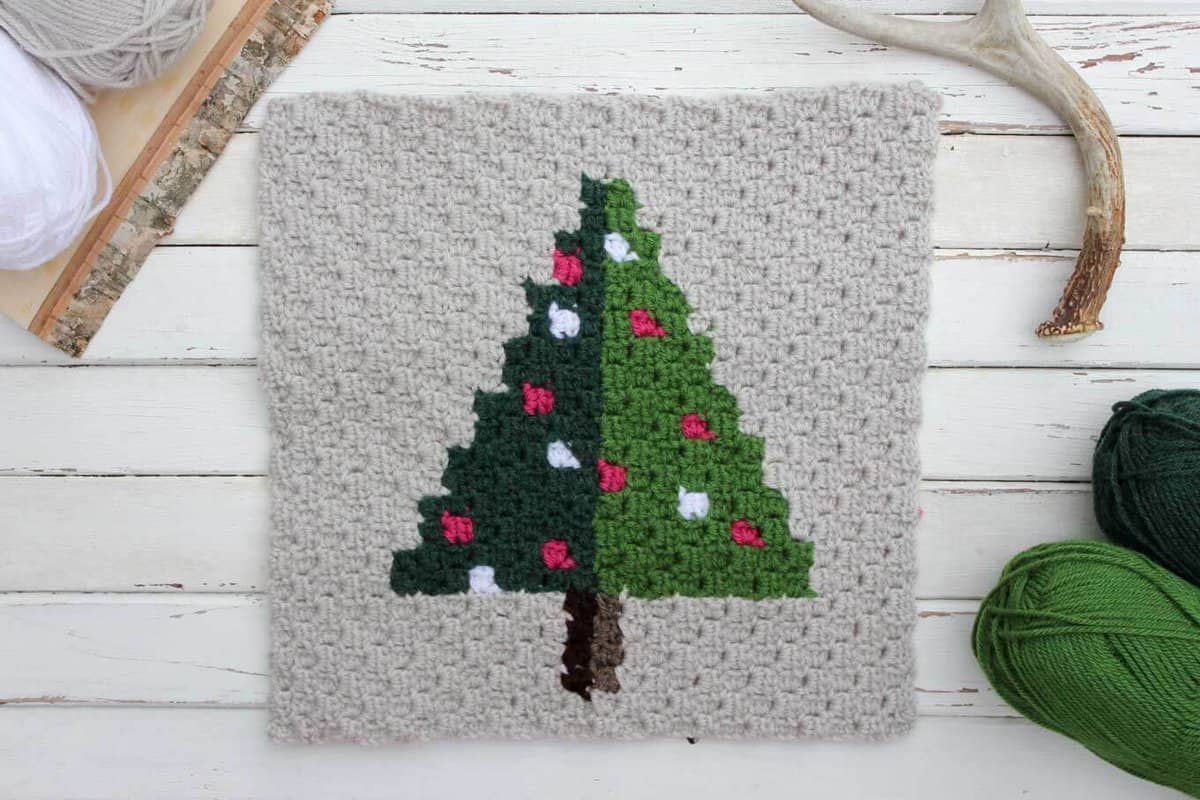 Amazing Corner To Corner Crochet Christmas Tree Pattern Ideas