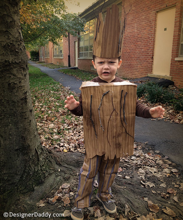 Amazing DIY Halloween Groot Costume For Kids Groot Costume DIY Ideas for Kids