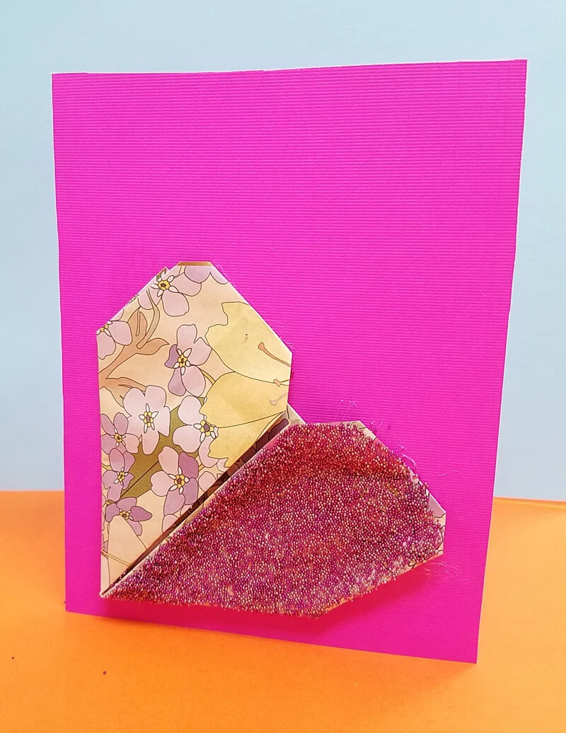 Amazing Heart Origami Card Ideas for Kids