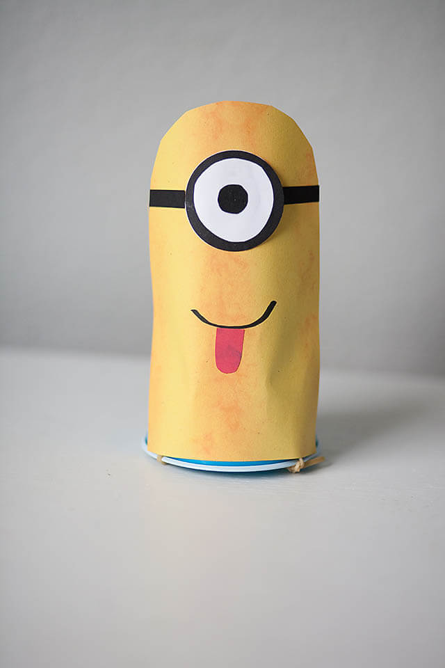 Amazing Jumping Minion Craft Using Paper Cup