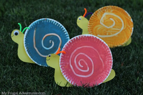Amazing Swirling Snail Art For Toddlers Spring Craft Ideas for Toddlers