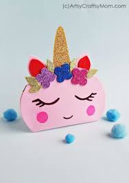 Amazing Unicorn Glitter Foam Craft For Preschoolers