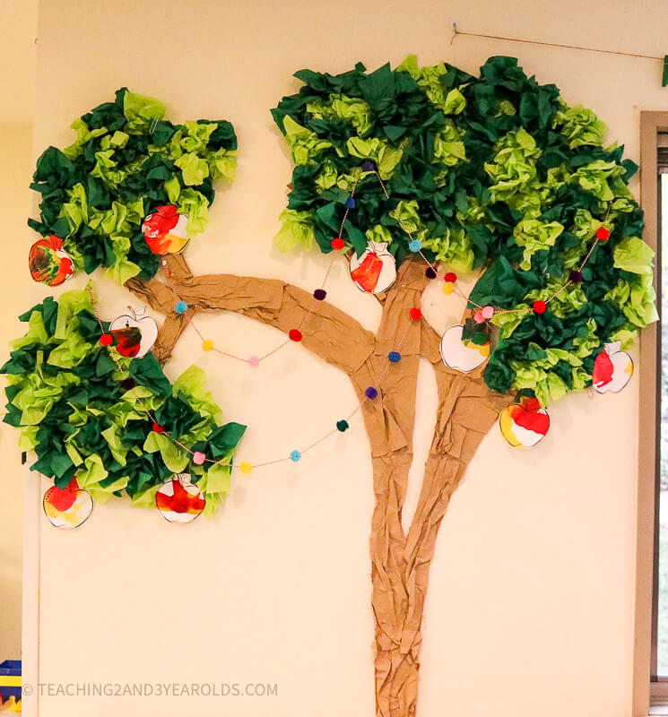 Apple Craft Printable For Preschool Classroom Art Classroom Decoration Ideas for Preschool