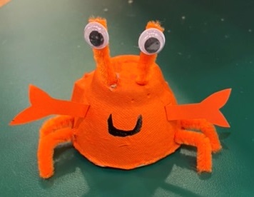 Awesome & Simple Crab Crafting Idea With Egg Carton