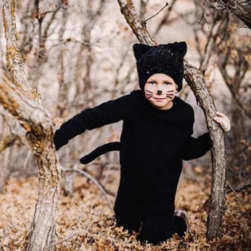 Awesome Black Cat Costume Tutorial For Kindergarten Girls