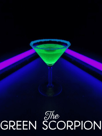 Awesome Glow In Dark Party Food Ideas: Glowing Drink