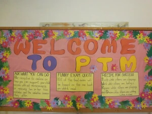 Awesome Welcome Board Decorative Idea For PTM