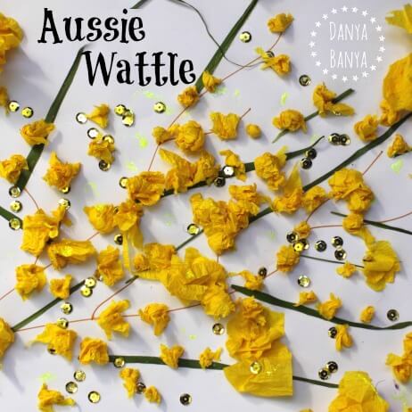 Beautiful Australian National Flower Craft For Kids Australia Day Crafts For Kids
