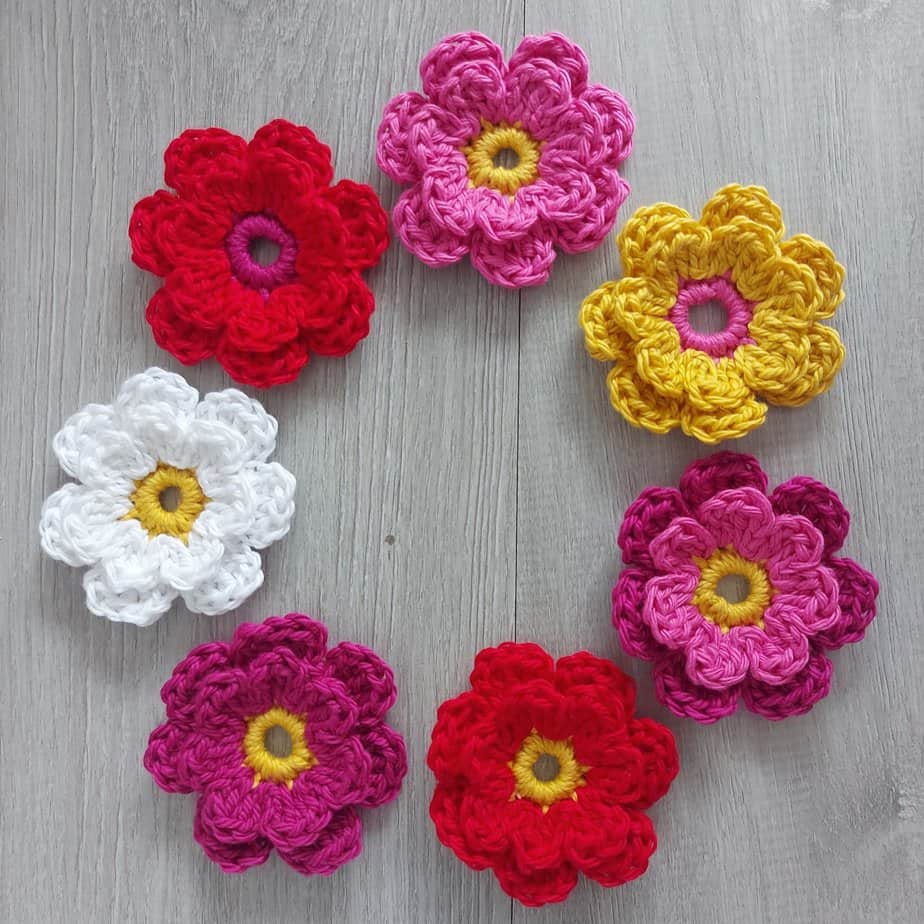 Beautiful Crochet Flower Design Ideas Crochet Flower Patterns
