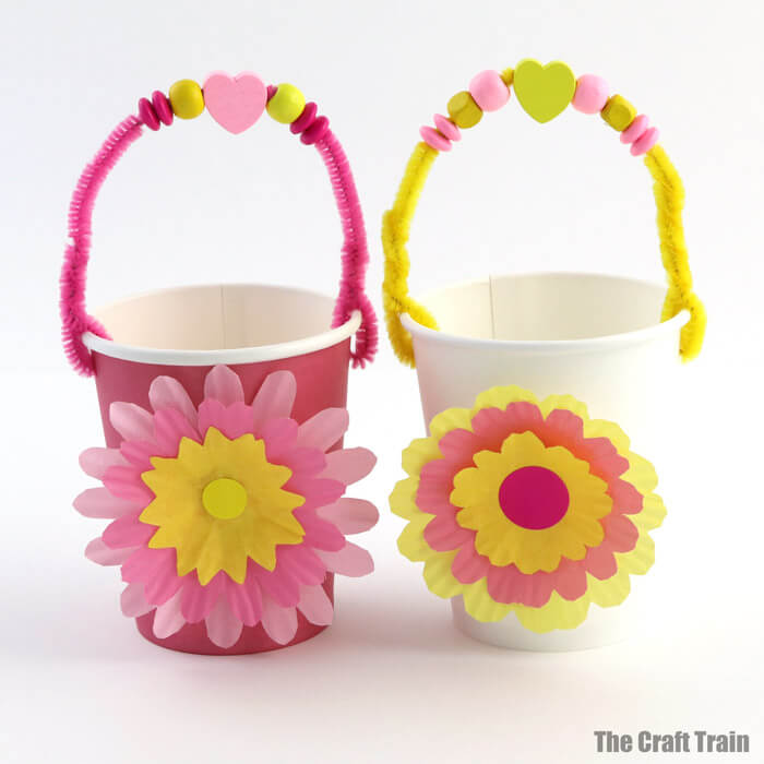 Beautiful Easter Paper Cup Craft For Preschoolers