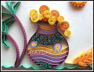 Beautiful Quilled Paper Pongal Craft Activity For KidsPongal / Sankranti Crafts &amp; Activities for Kids