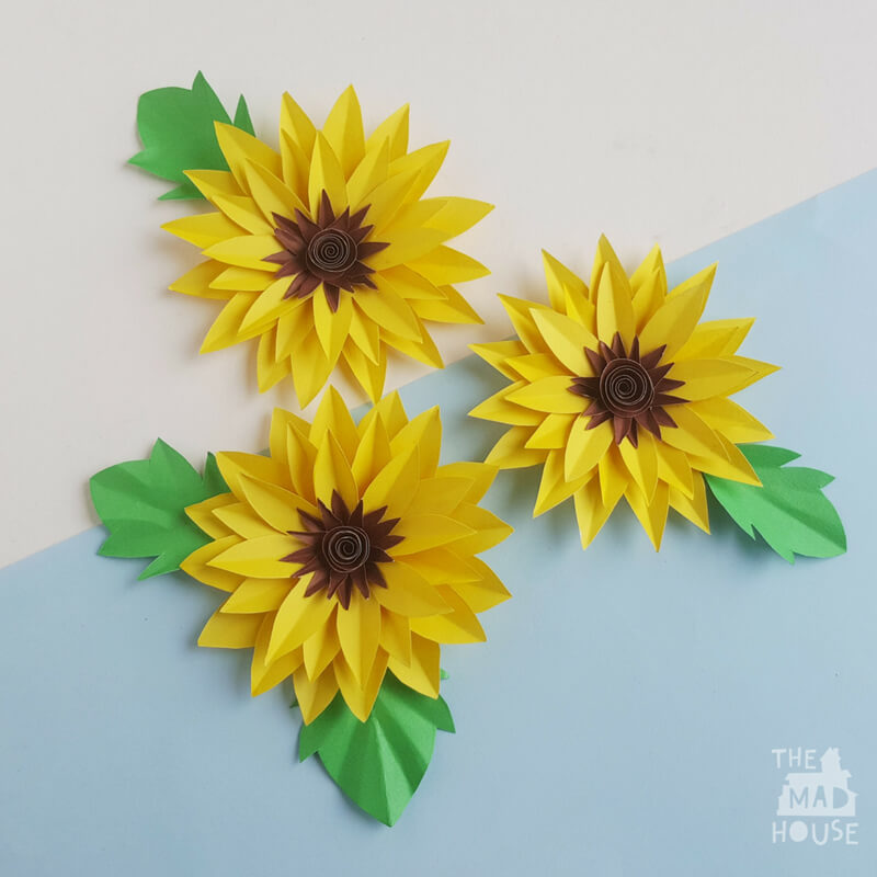 Beautiful Sunflower Flower Craft For Basant Panchami Crafts Activities for Kids Basant Panchami Crafts &amp; Activities for Kids