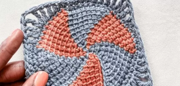 Bloomfield Unique Pattern Crochet Granny Square