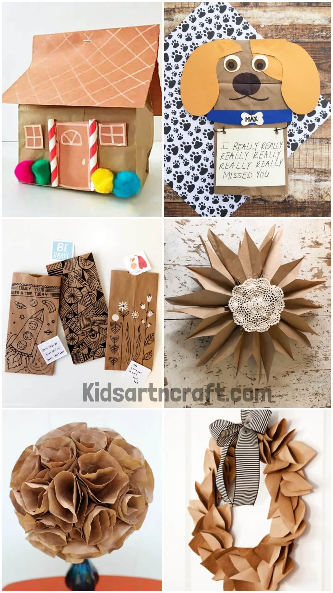 Brown paper bag decoration ideas
