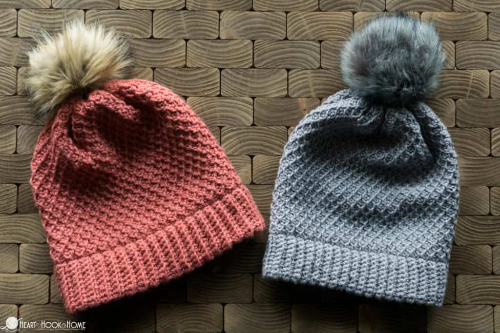 Brugge Slouchy Beanie Crochet Pattern Winter Hat Idea