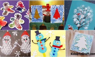 Bubble Wrap Crafts & Activities for Christmas