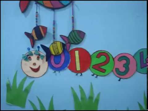 Bug Shaped Number Line Decorative Idea For Kids