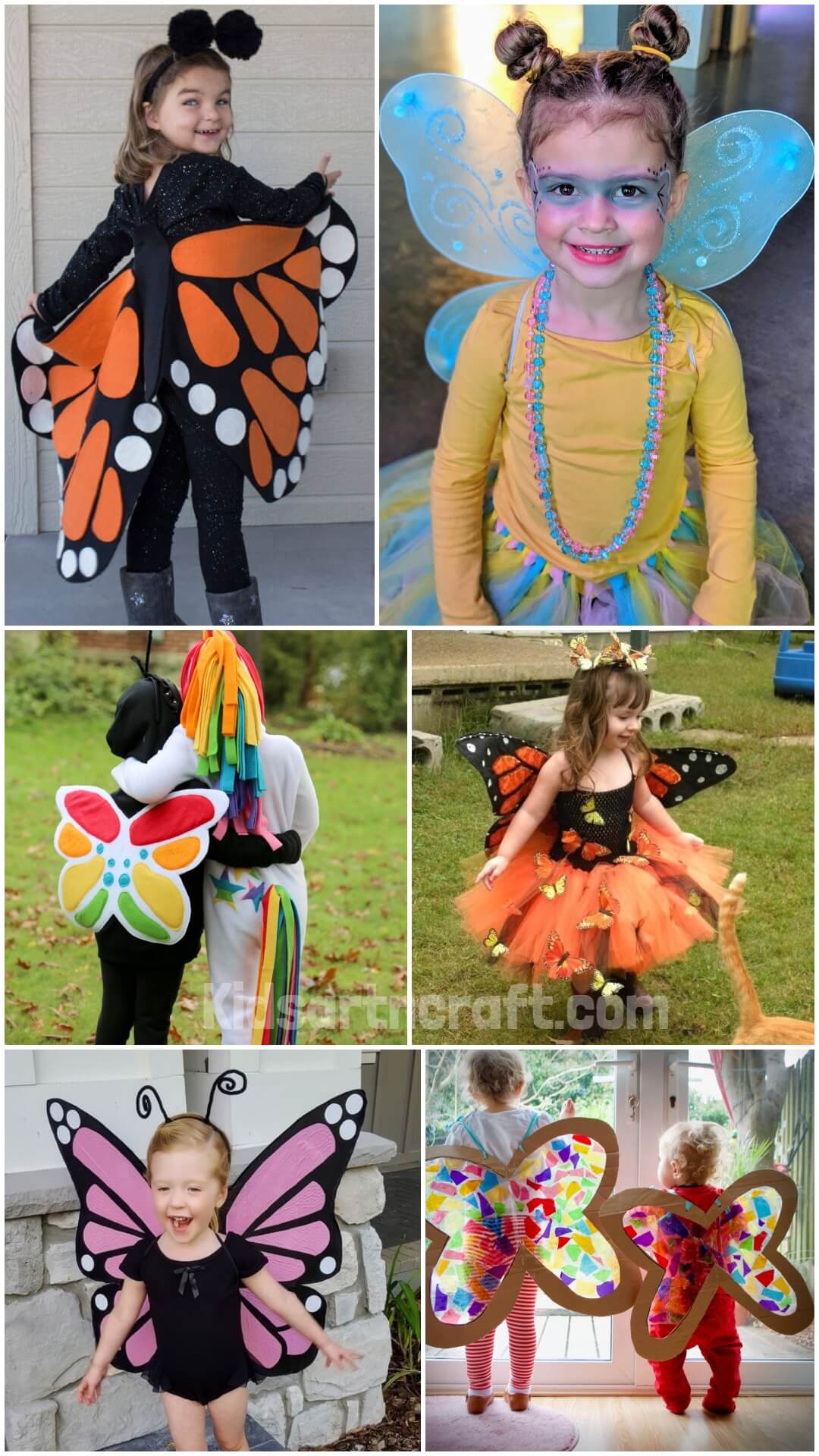  Butterfly Costume DIY Ideas for Kids