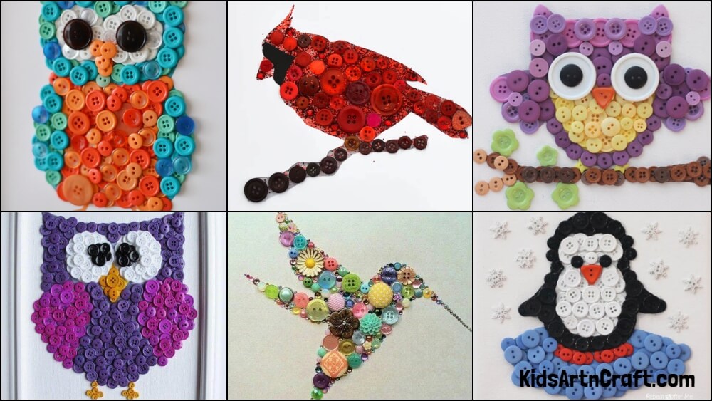 Button Bird Crafts