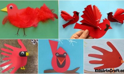 Cardinal Craft For Kids