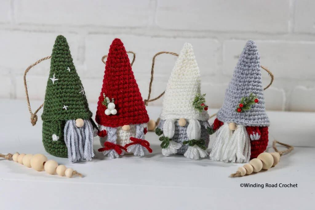 Charming Crochet Pattern Gnome Ornament Idea