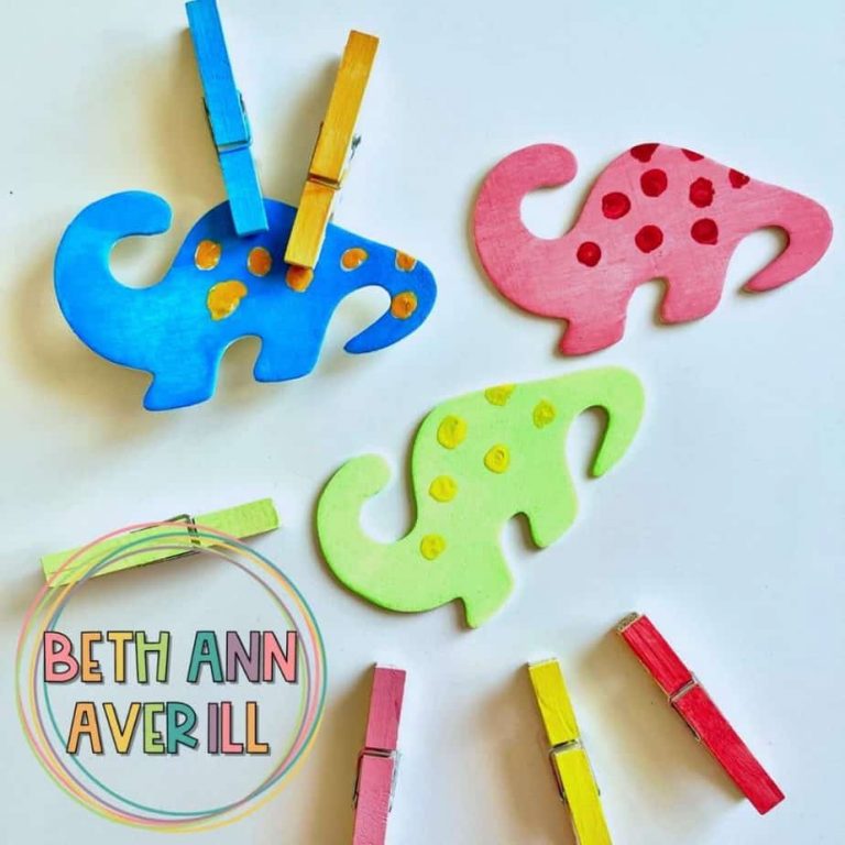 Clothespin Crafts & Activities for Toddlers Kids Art & Craft